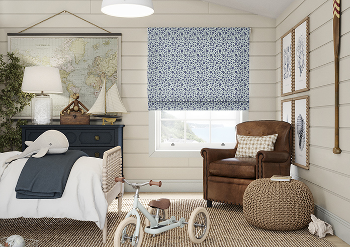Whaley Great, Star Splash Regatta - Twist&Fit Roman Blind - Image 3